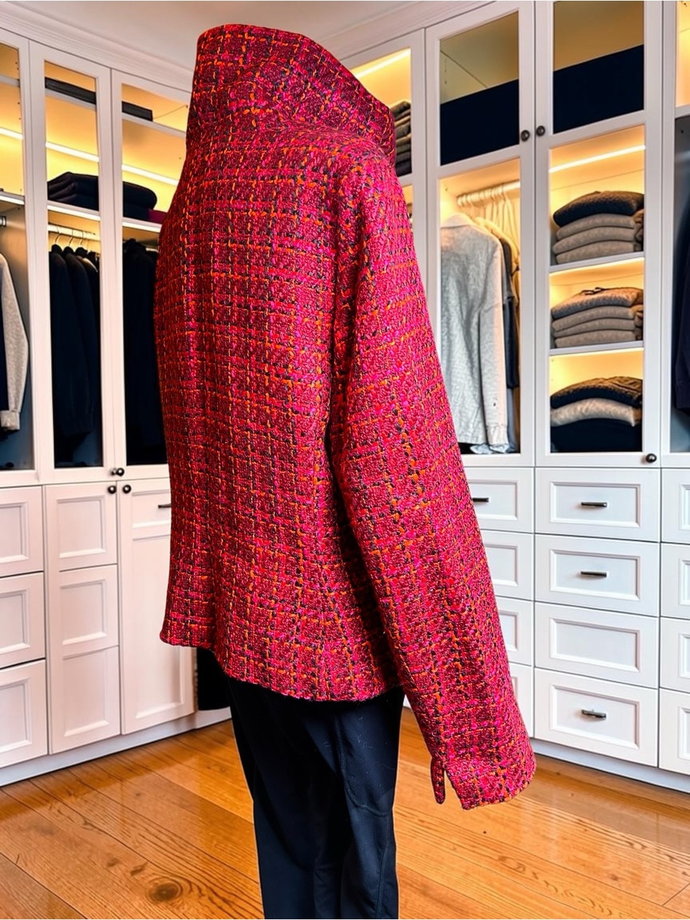 Talbots Red Tweed Wool Blend
Jacket Size 14 - Picture 6 of 16